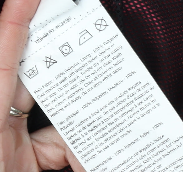 Regatta Women's Pink Rain Coat Jacket Size 16