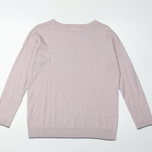 Boden Women's Pink Pullover Jumper, Size 10, Crew Neck