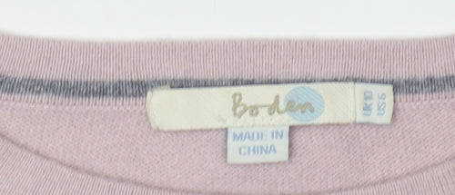 Boden Women's Pink Pullover Jumper, Size 10, Crew Neck