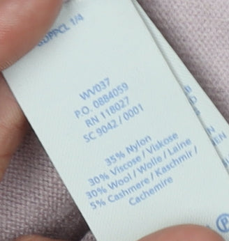 Boden Women's Pink Pullover Jumper, Size 10, Crew Neck