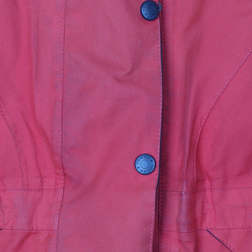 TOG 24 Men's Red Parka Jacket M - Waterproof Hooded Casual