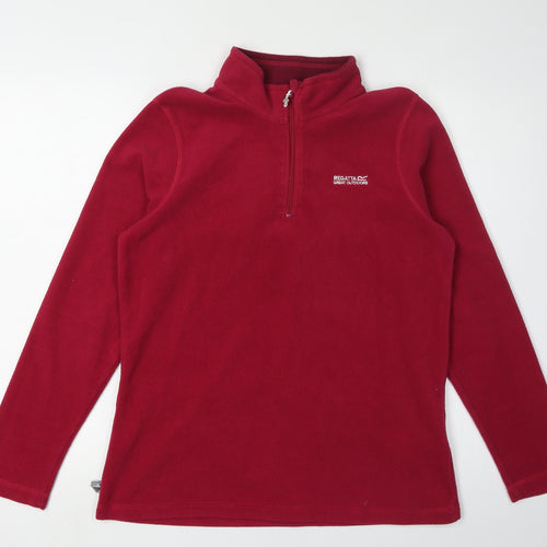 Regatta Women's Red Pullover Sweatshirt Size 12