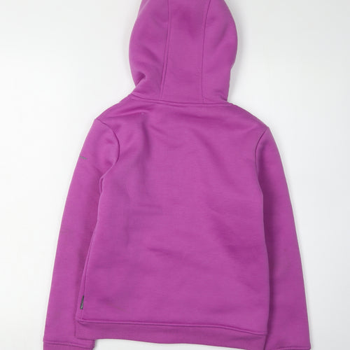 Trespass Girls Purple Full Zip Hoodie 9-10 Years