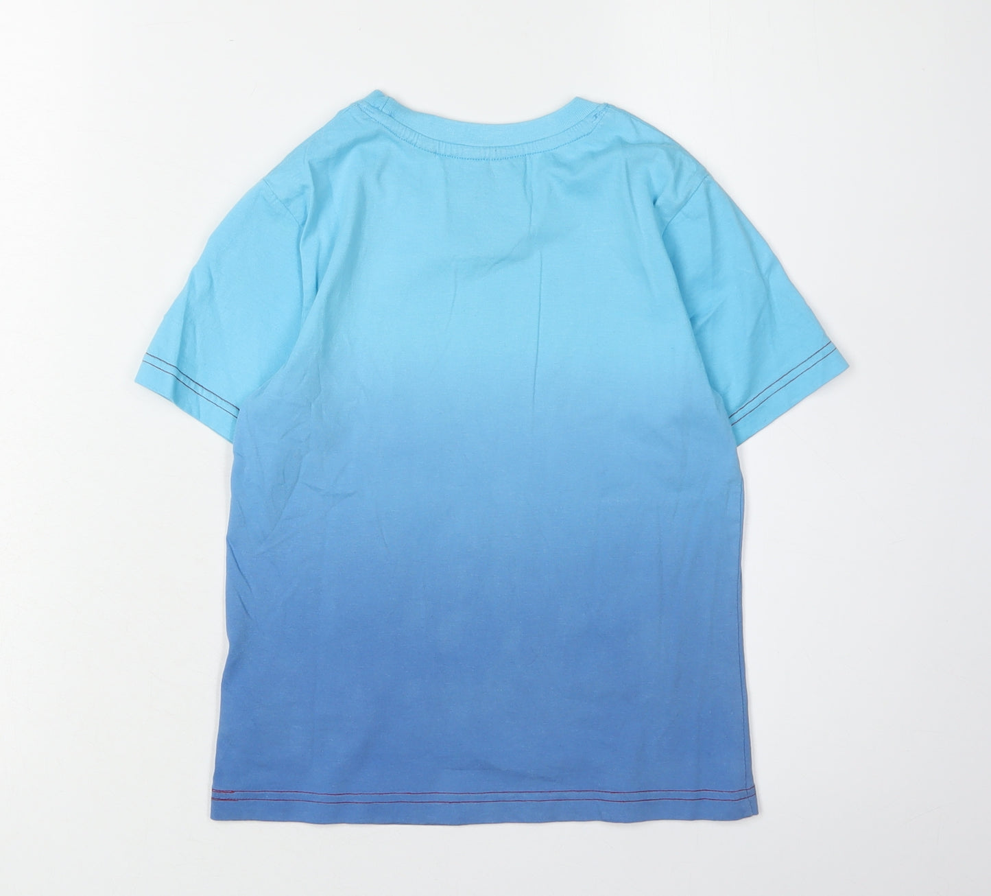 Mantaray Boys' Blue T-Shirt 5-6 Years Graphic Print Casual