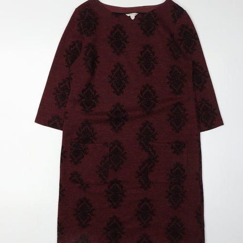 White Stuff Women's Red Paisley Dress Size 12