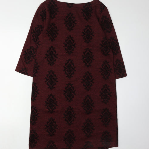 White Stuff Women's Red Paisley Dress Size 12