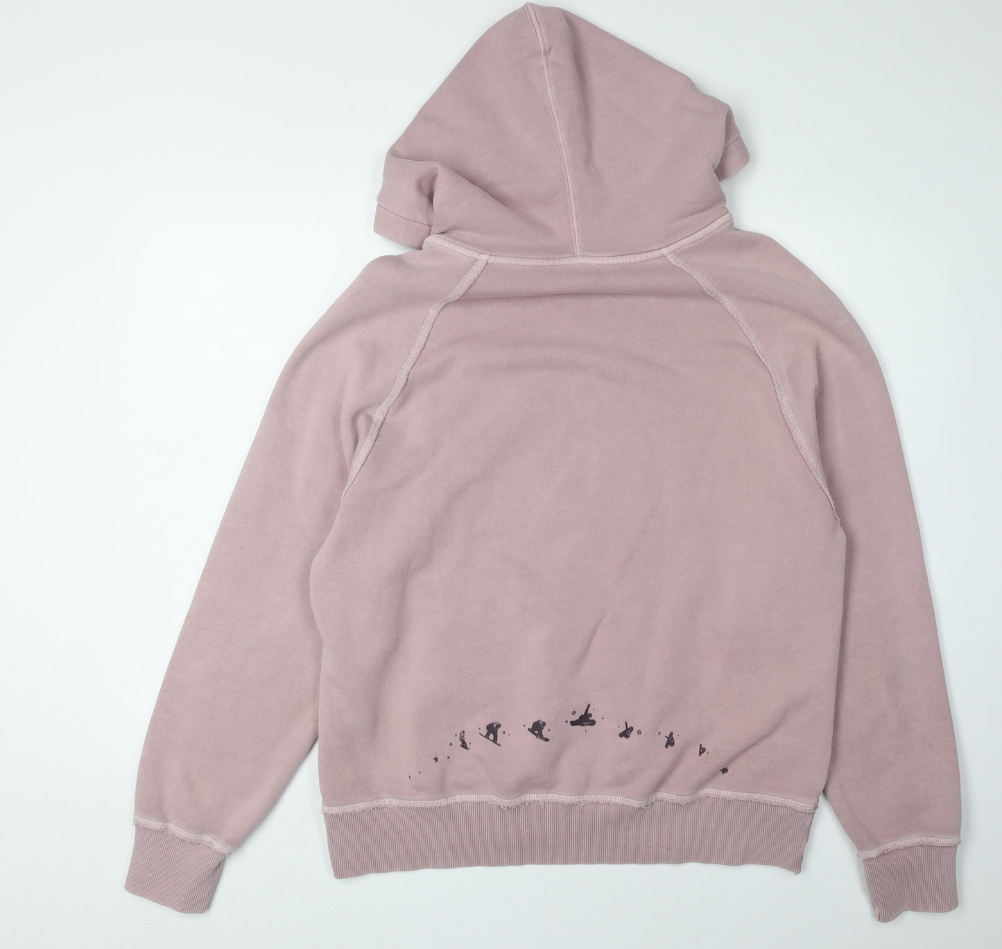 Fat Face Women’s Pink Pullover Hoodie Size 16