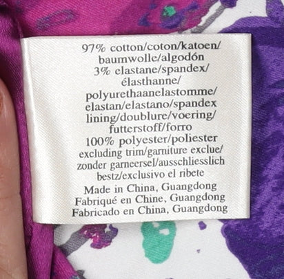 Laura Ashley Women's Multicoloured Floral Dress, Size 12, Formal