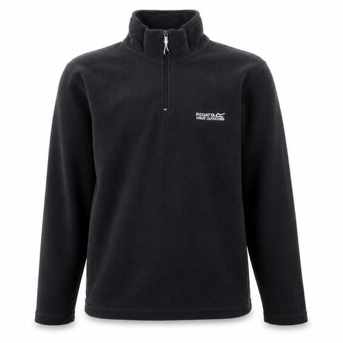 Regatta Men's Black S Pull Over Fleece Sweatshirt