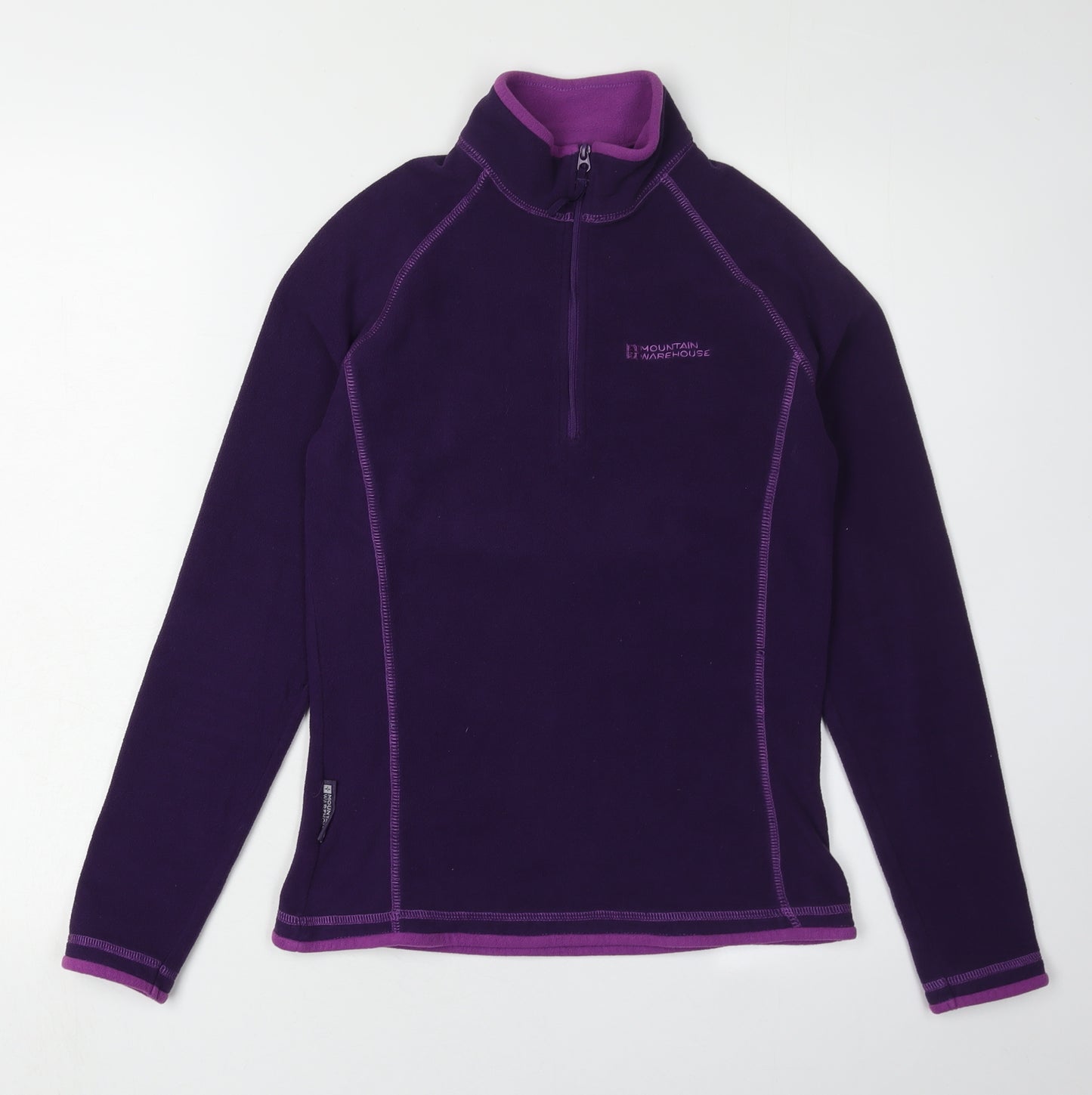 Mountain Warehouse Women's Purple Fleece Pullover, Size 8
