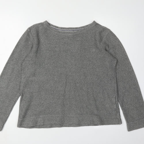 Seasalt Cornwall Women's Grey Pullover Sweatshirt Size 8