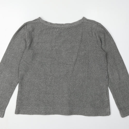 Seasalt Cornwall Women's Grey Pullover Sweatshirt Size 8