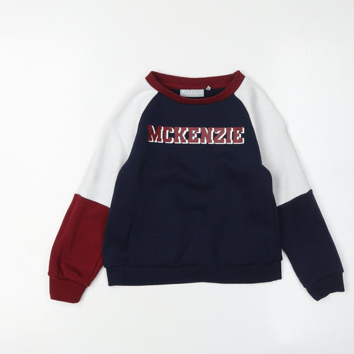 McKenzie Boys Multicoloured Pullover Sweatshirt 6-7 Years
