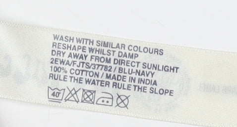 Fat Face Women’s Blue Polka Dot Jersey T-Shirt