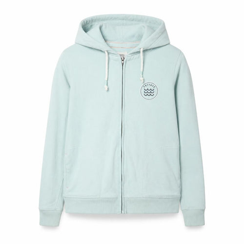 FatFace Women's Blue Full Zip Hoodie S - Casual Comfort