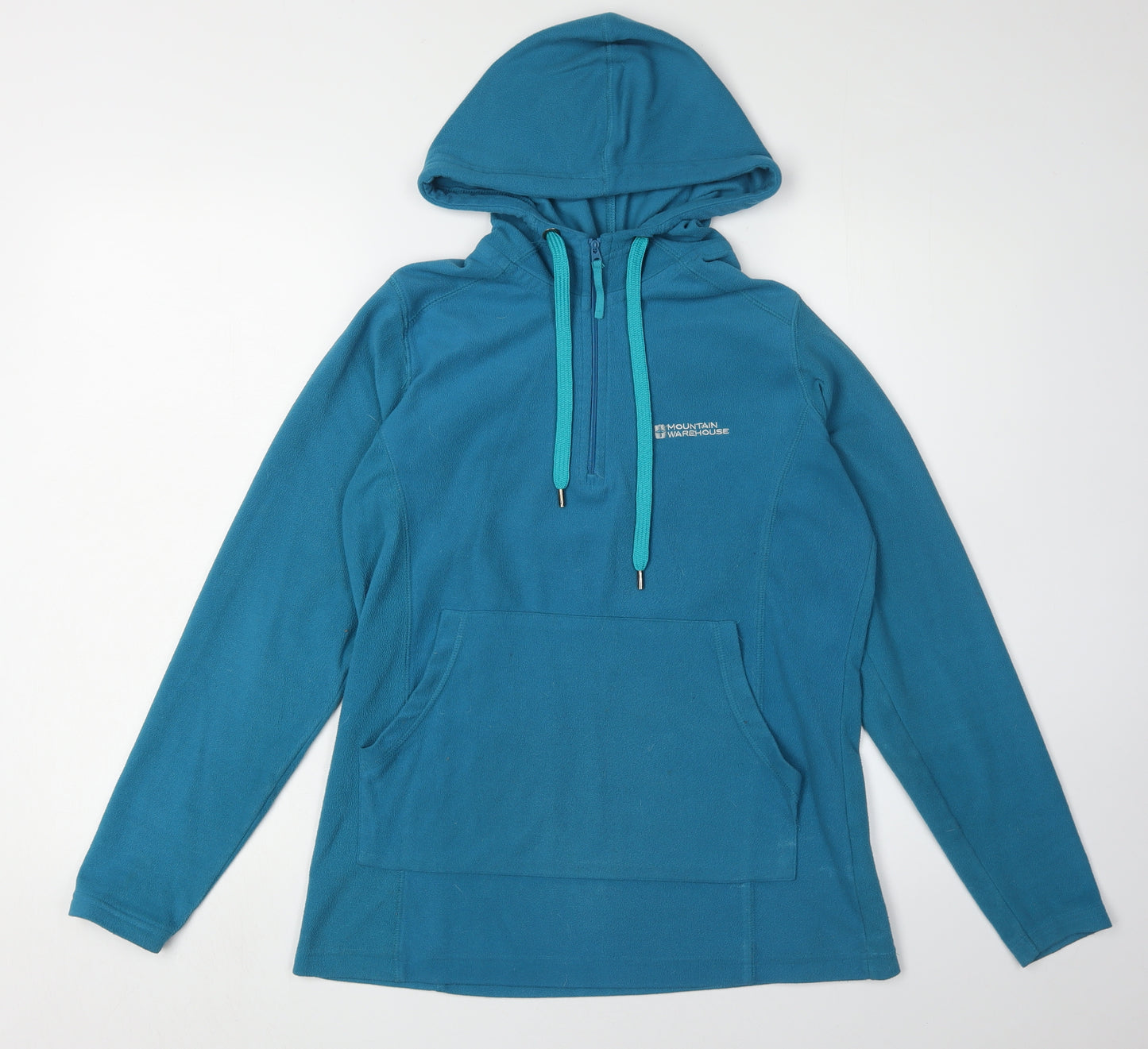 Mountain Warehouse Women's Blue Pullover Hoodie, Size 10