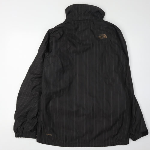 The North Face Men's Black Striped Jacket, Size S