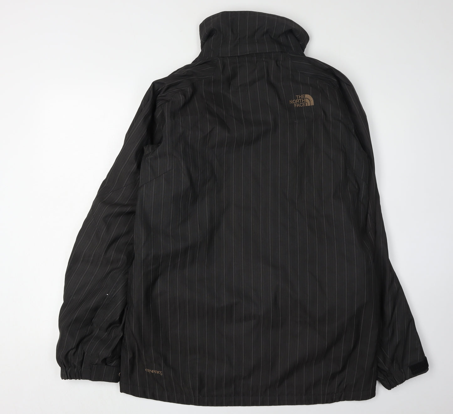 The North Face Men's Black Striped Jacket, Size S