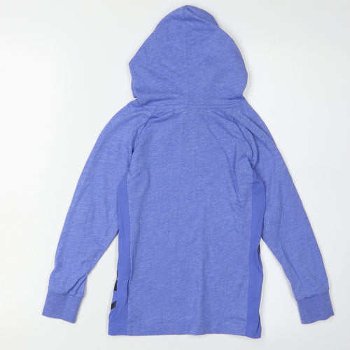 Converse Blue Girls Hoodie, 5-6 Years, Casual Lightweight