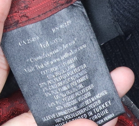 Ted Baker Men's Black Military Jacket L