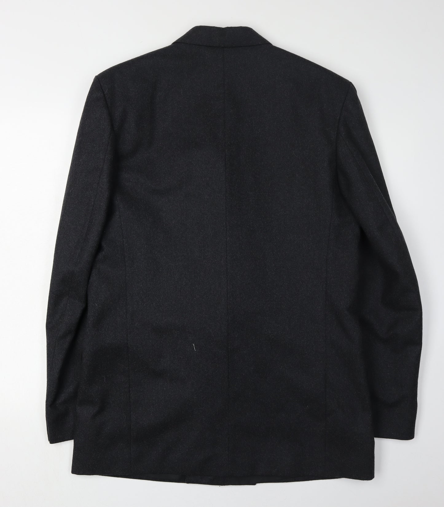 Centaur Men’s Black Wool Double-Breasted Blazer 40L