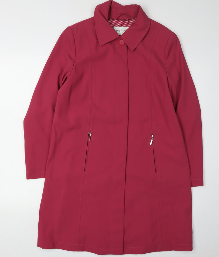 Eastex Women's Red Overcoat Size 10
