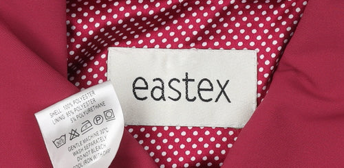 Eastex Women's Red Overcoat Size 10
