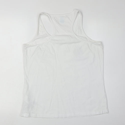 Euro 2020 England White Tank Top Unisex Adult Size 16