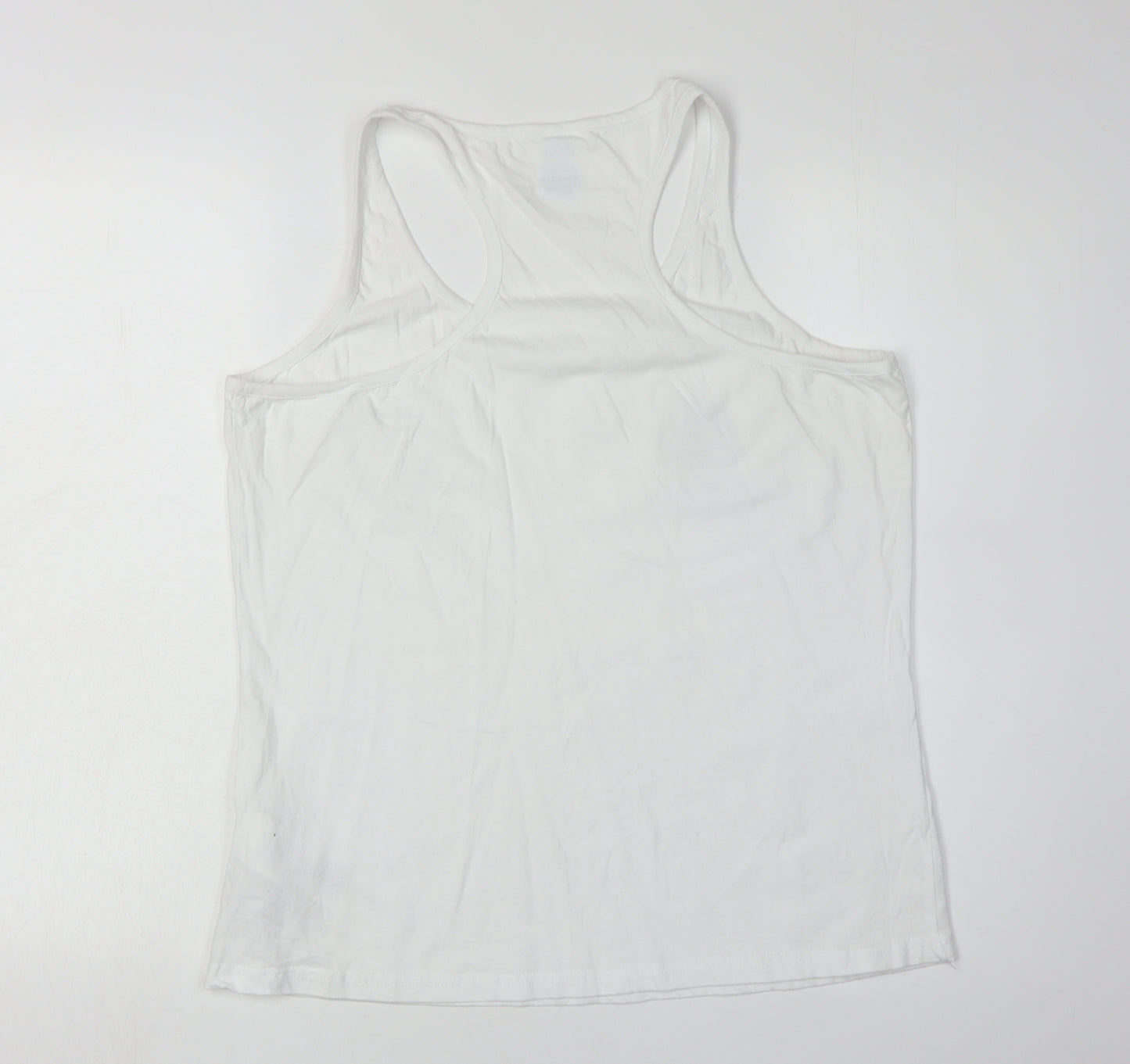 Euro 2020 England White Tank Top Unisex Adult Size 16