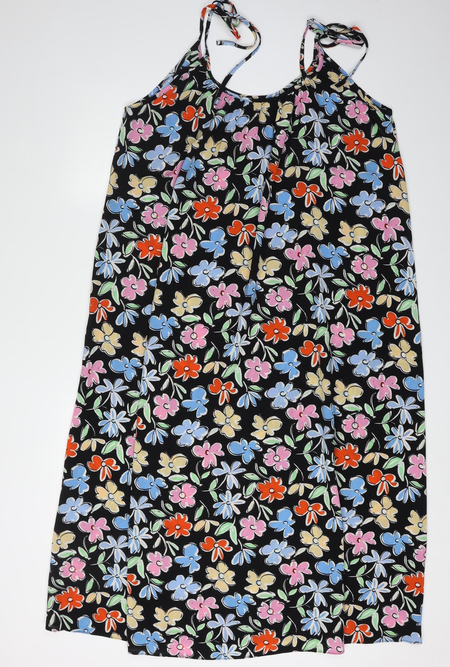 ASOS Women's Multicoloured Floral Slip Dress