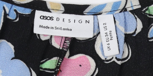 ASOS Women's Multicoloured Floral Slip Dress