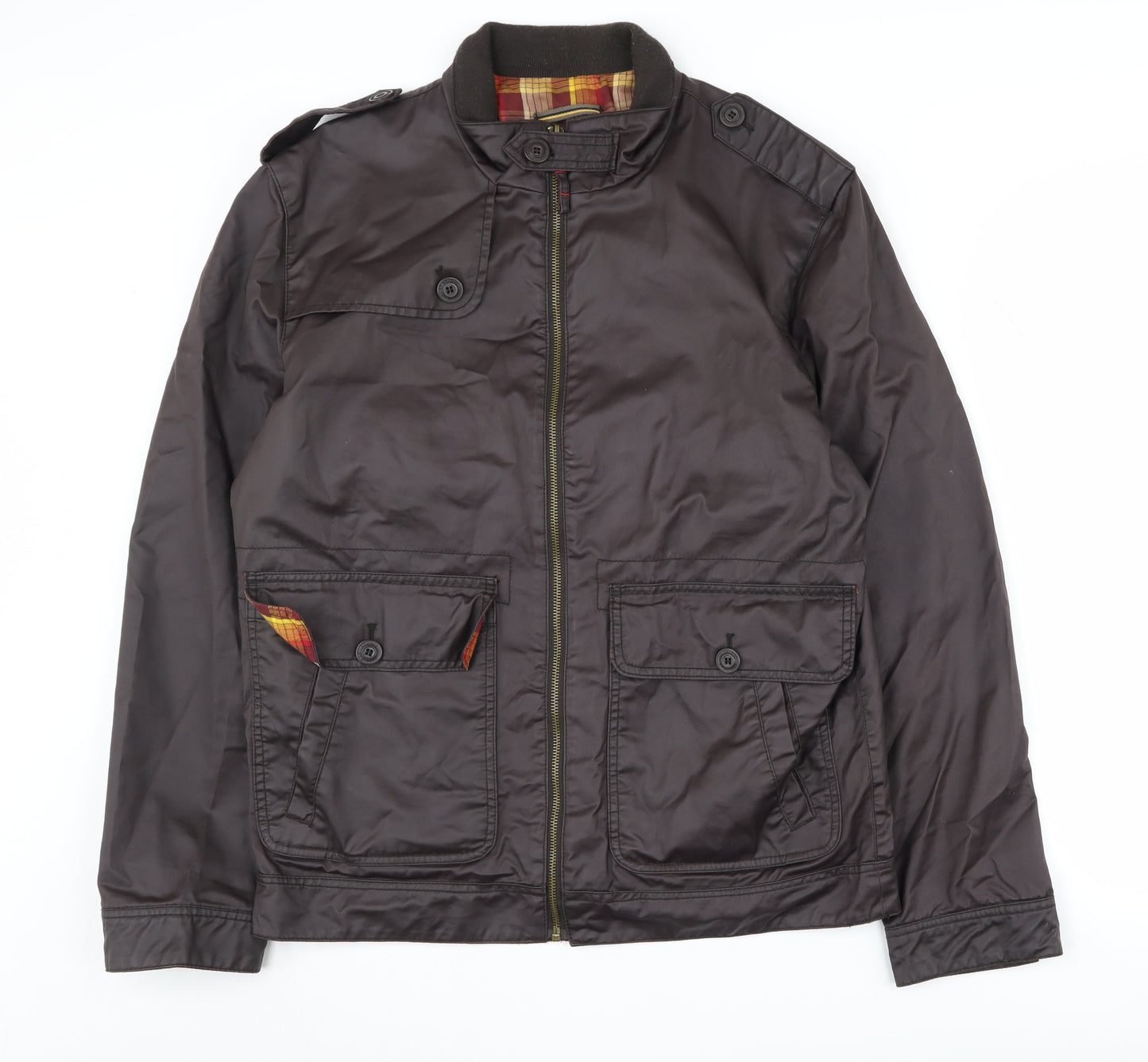 St George by Duffer Men's Medium Brown Jacket