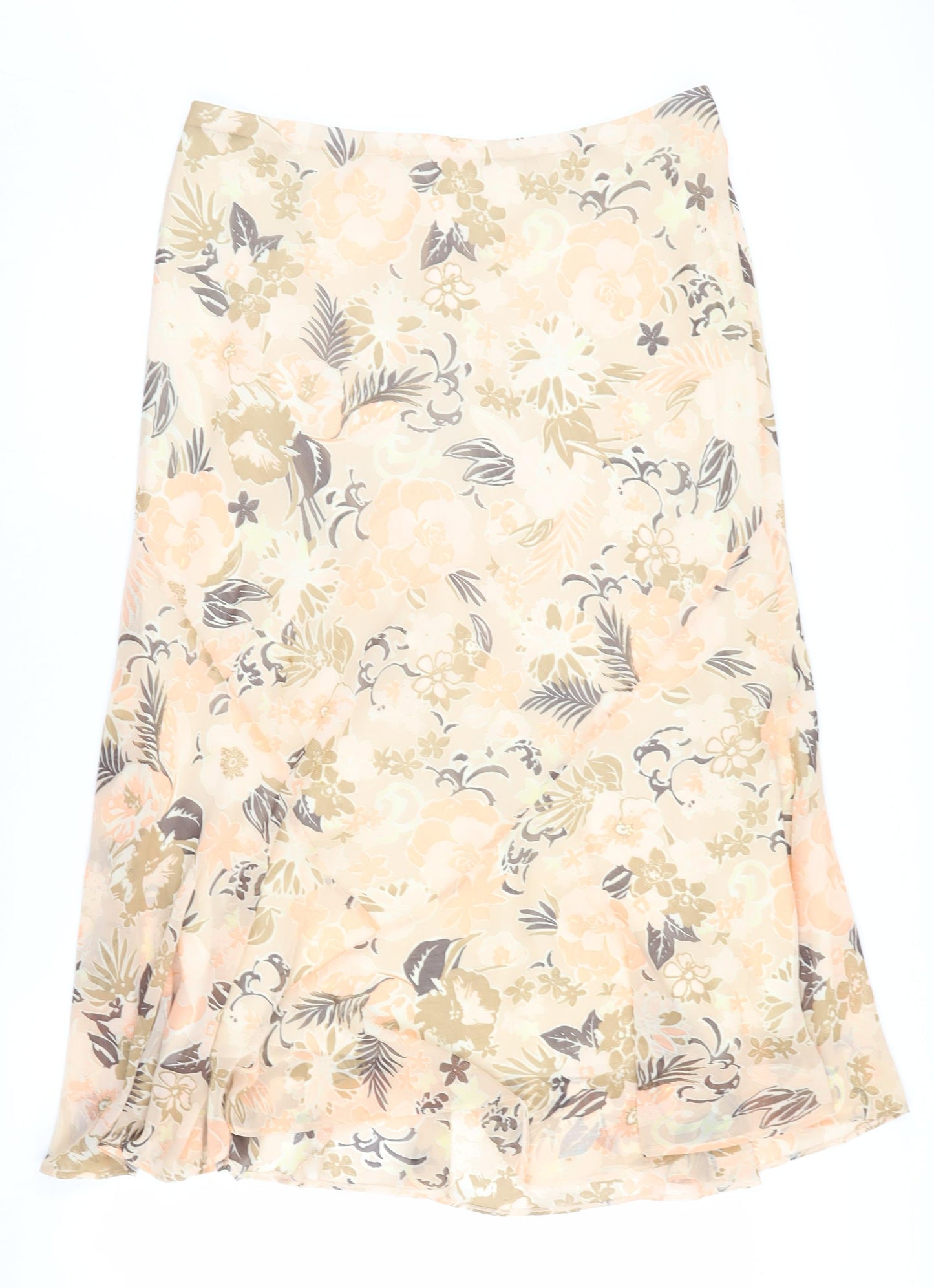 Marks and Spencer Women's Multicoloured Floral Skirt Size 18