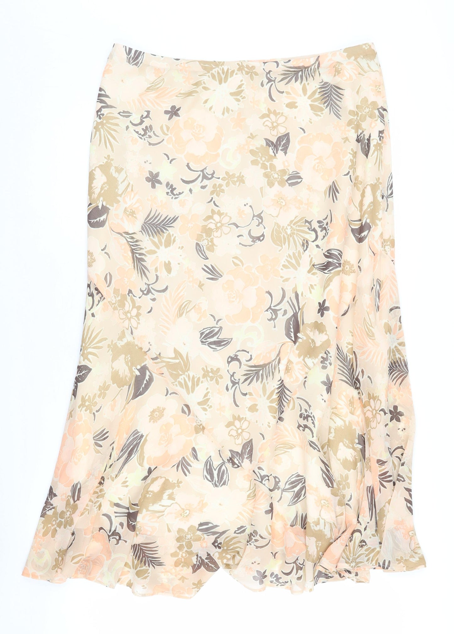 Marks and Spencer Women's Multicoloured Floral Skirt Size 18