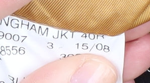 Bladen Men's Green Wool Blazer Herringbone 40R