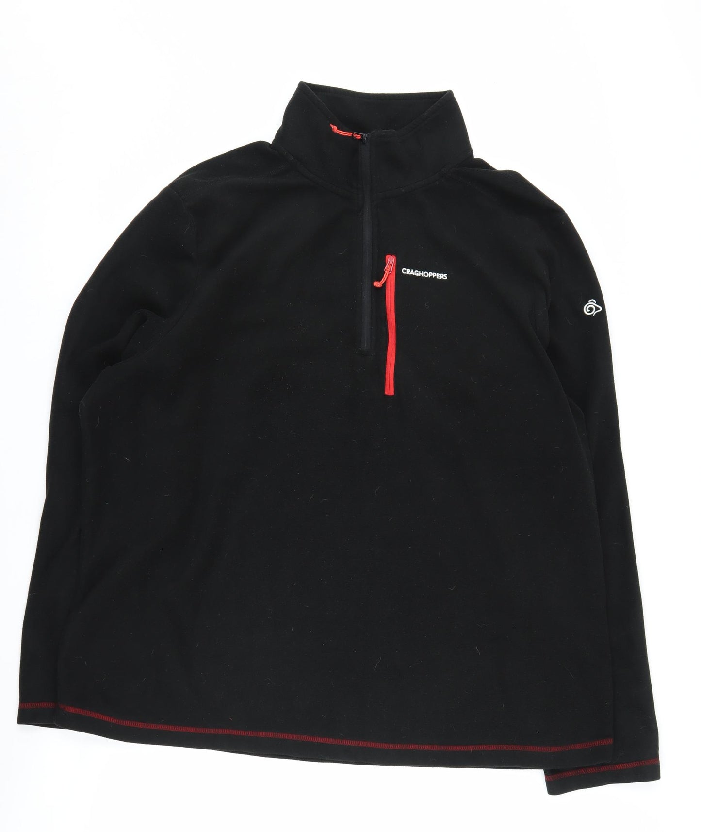 Craghoppers Men's Black 2XL Pullover Fleece with Zip