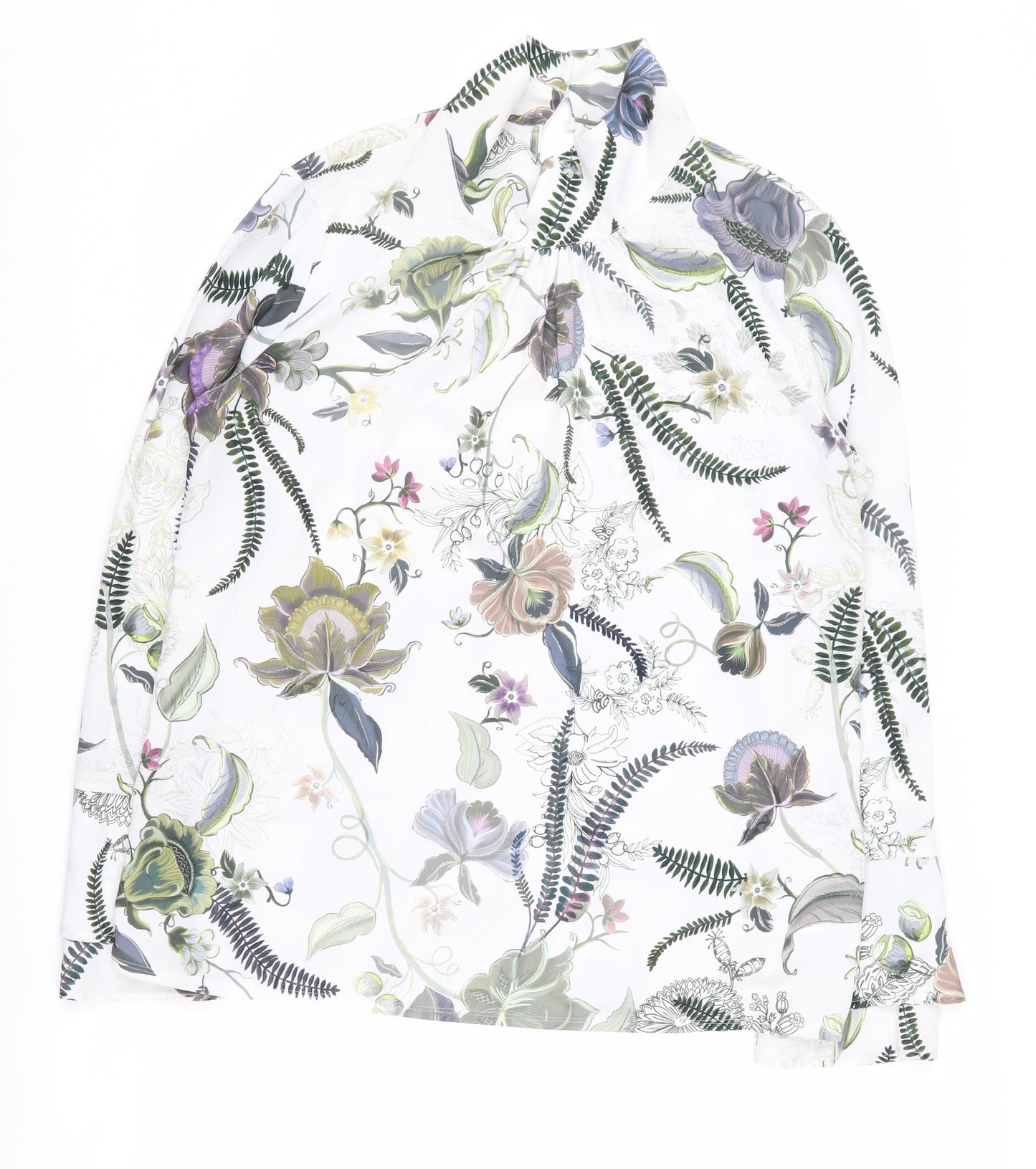 Next Women's Multicoloured Floral Blouse, Size 14