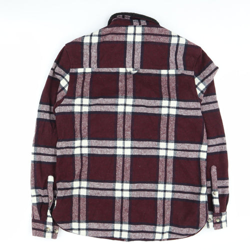 ASOS DESIGN Men's Multicoloured Plaid Shirt Size S
