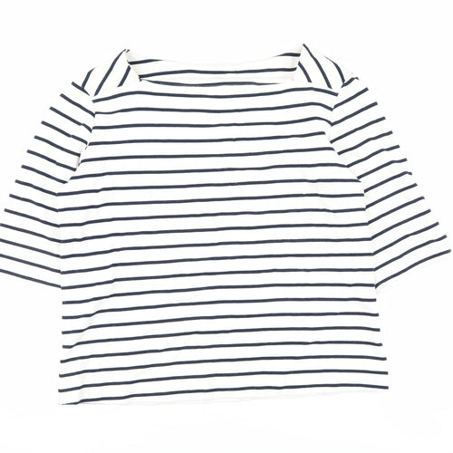 Jasper Conran Women's Striped Pullover Jumper Size 14