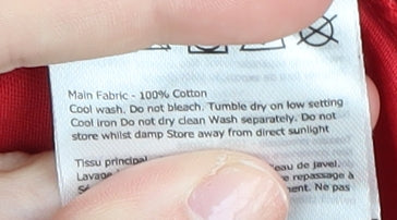 Regatta Men's Red Crew Neck T-Shirt L