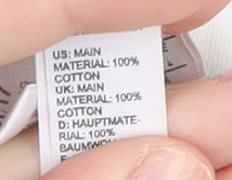 Adidas Men's White Logo T-Shirt Large