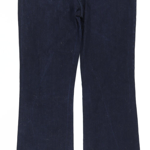 Marks and Spencer Women's Blue Regular Fit Jeans 14