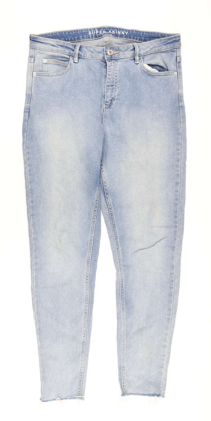 Marks and Spencer Women's Light Blue Skinny Jeans