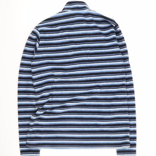 Craghoppers Women's Blue Striped Sweatshirt Size 10