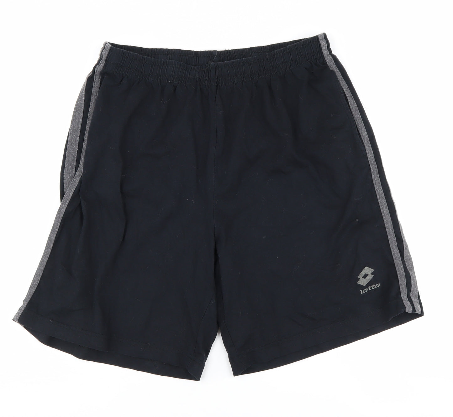Lotto Men's Black M Athletic Gym Shorts