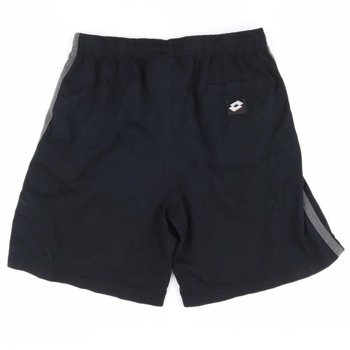 Lotto Men's Black M Athletic Gym Shorts
