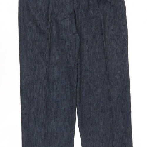 Pierre Cardin Men's Black Pleated Trousers 32L
