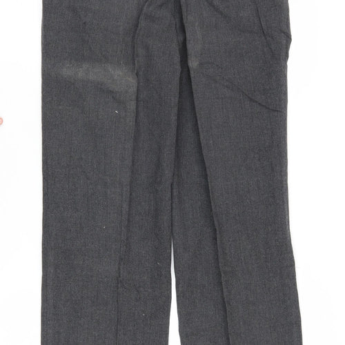 St Michael Men's Grey Wool Trousers, Size 32