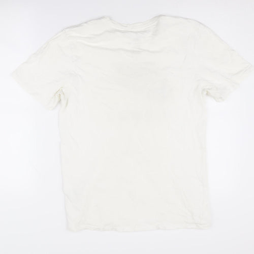 Nike Men’s White Air Max Graphic T-Shirt - Medium