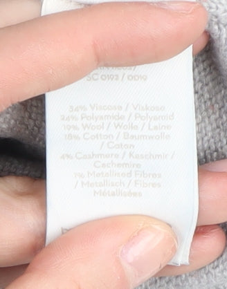 Boden Women's Grey XS Christmas Jumper Pullover